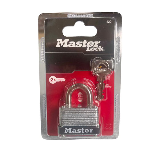 MASTER LOCK padlock 22D laminated steel 38mm