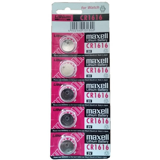 MAXELL LITHIUM #1616 3v Lithium Coin type