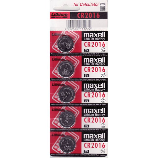 MAXELL LITHIUM #2016 3v Lithium Coin type