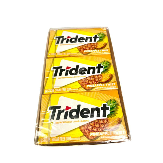 TRIDENT PINEAPPLE 12CT