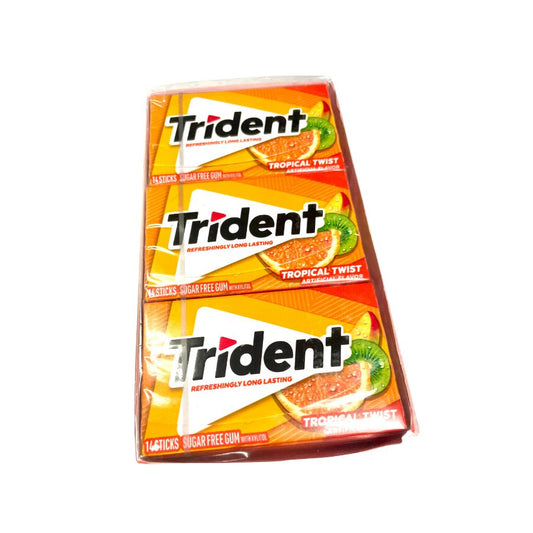 TRIDENT TROPICAL TWISTS 12CT