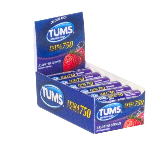 TUMS singles box/12 Berry